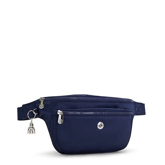 Kipling Yasemina Klassieke Extra Large Heuptasjes Blauw | BE 1015VR